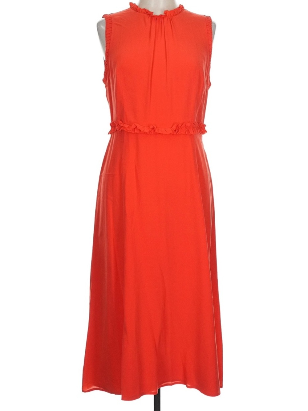 US 10L Boden 100% silk dress, Italian Red